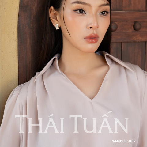 Set Đầm Nữ Thời Trang Màu Be 14013L027