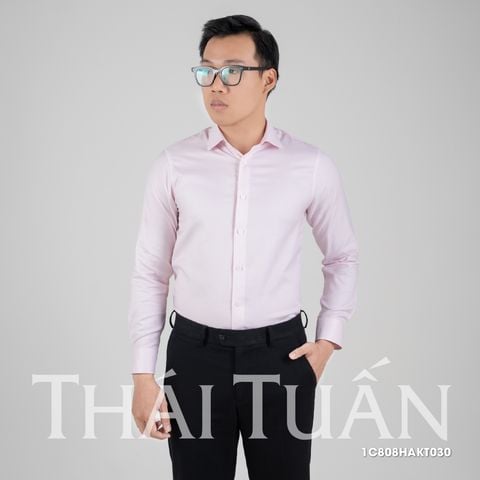 Áo sơ mi nam dài tay màu tím nhạt GENTITI by Thái Tuấn - 1C808HAKT030
