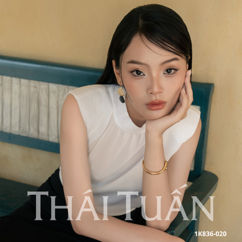 Áo Kiểu Nữ Thời Trang Màu Trắng 1K836020