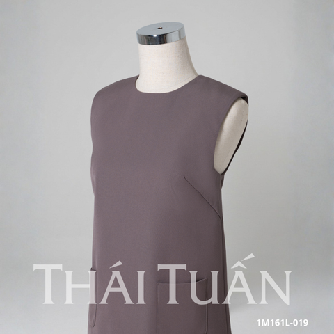 Đầm Thời Trang Nữ Dáng Suông Có Túi 1M161L019