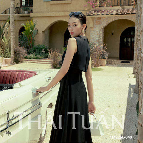 Set Đầm Nữ Thời Trang Màu Đen 1M225L040