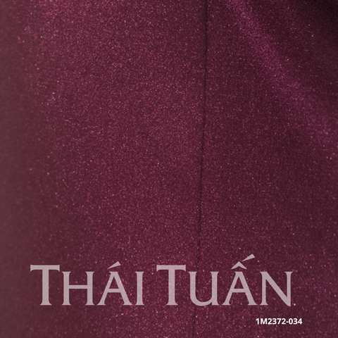 Đầm Kiểu Nữ Chất Liệu Trơn Ánh Sao Màu Mận 1M2372-034