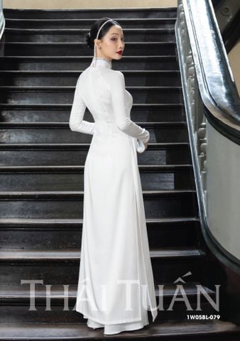 Bộ Áo Dài Nữ May Sẵn Cao Cấp 1W05BL079