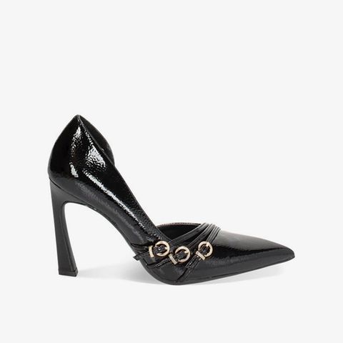 Giày Nữ Primadonna Collection Women Shoes Open Shank Naplack Nero