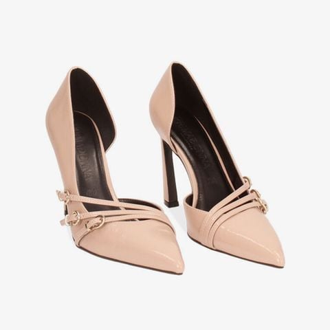 Giày Nữ Primadonna Collection Women Shoes Open Shank Naplack Nude