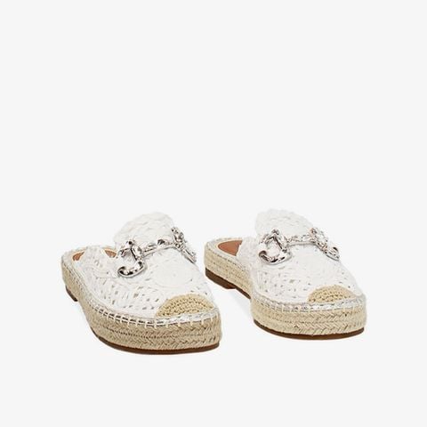 Giày Mules Nữ Đế Cói 254930500RFBIAN