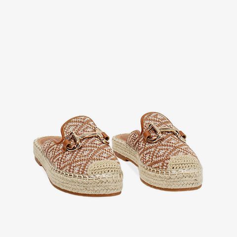 Giày Mules Nữ Đế Cói 254930502RFCOBE