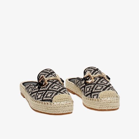 Giày Mules Nữ Đế Cói 254930502RFNEPA