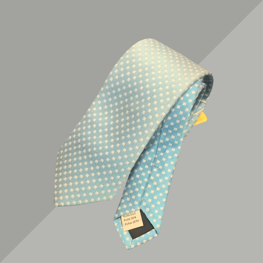 Cravat Hoa Văn Nhí Bi Màu Xanh 2C077CT0R