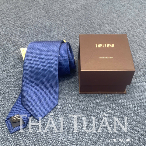 Cravat Hoa Văn 3D Màu Xanh 2C100C00R01