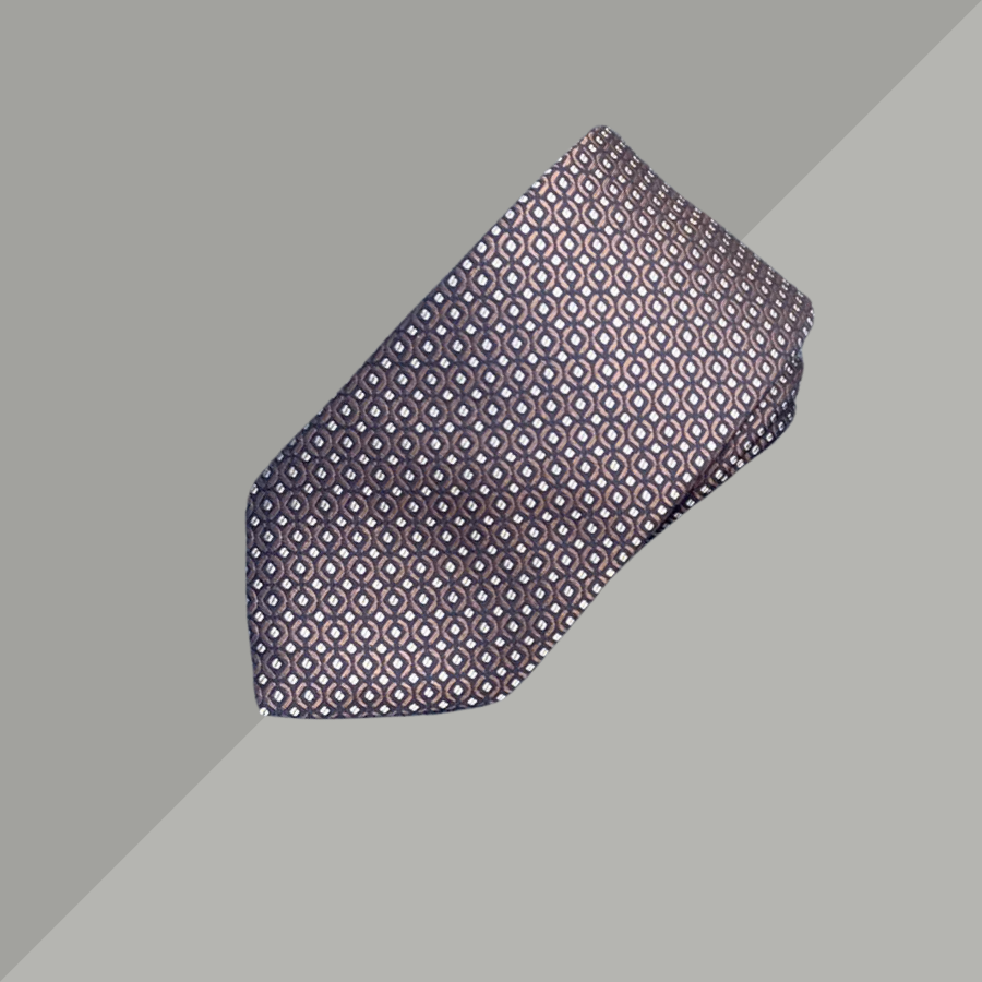 Cravat Dệt Hoa Văn 3D Màu Nâu 2C135C00R06