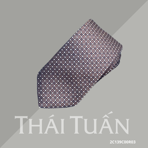 Cravat Dệt Hoa Văn 3D Màu Nâu 2C135C00R06