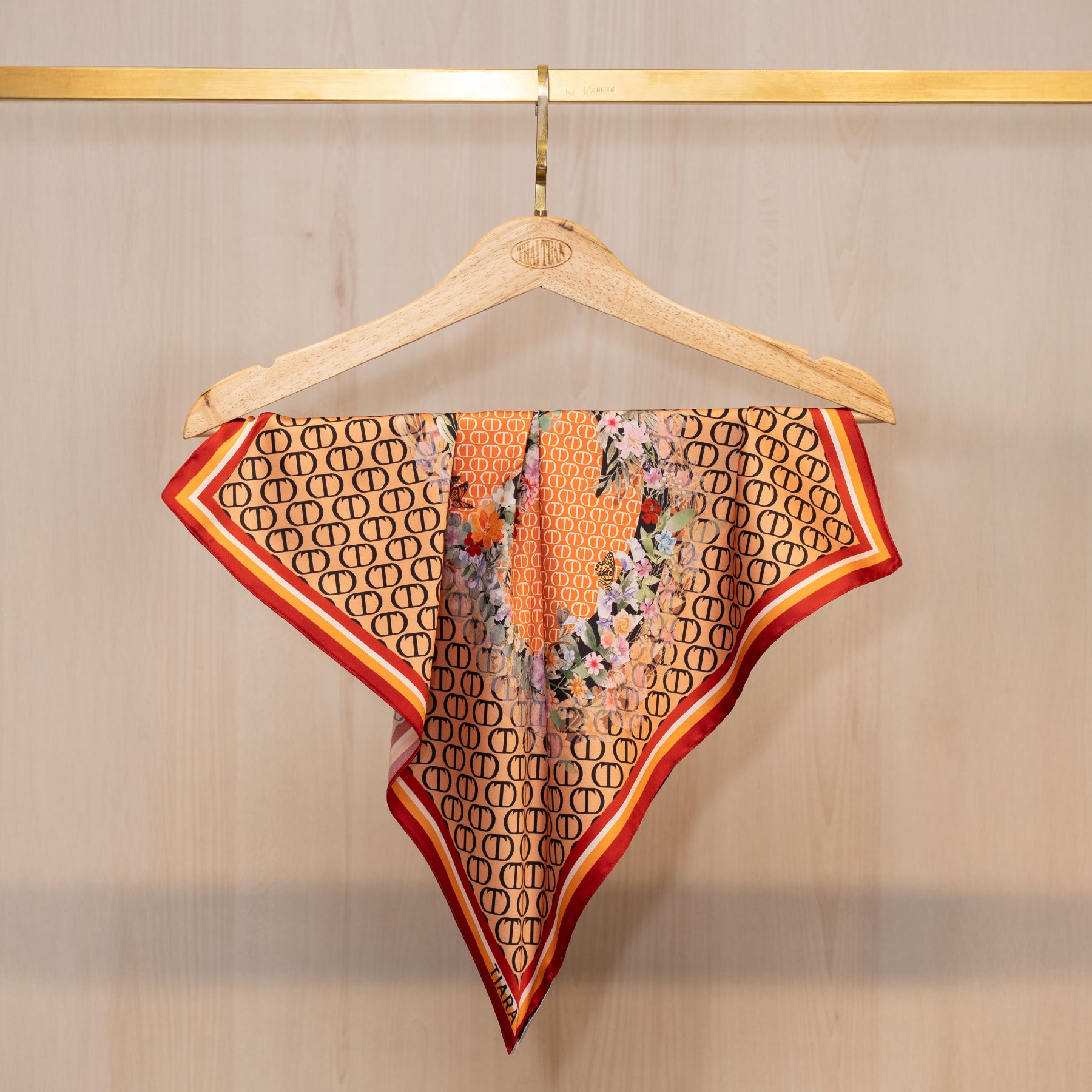 Khăn Choàng Vuông Cao Cấp 1 Lớp 45x45cm 2S03LA45