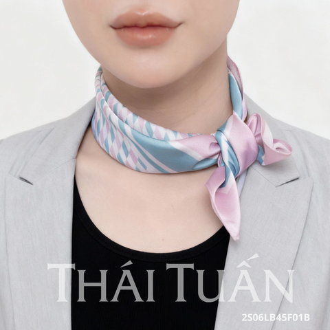 Khăn Choàng Vuông Cao Cấp 1 Lớp 45x45cm 2S06LB45F01B
