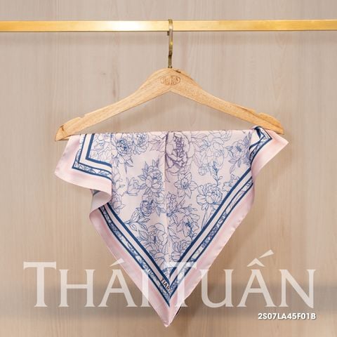 Khăn Choàng Vuông Cao Cấp 1 Lớp 45x45cm 2S07LA45F01B