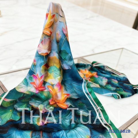 Khăn Choàng Chữ Nhật 2 Lớp 55x180cm 2S22LAB2B