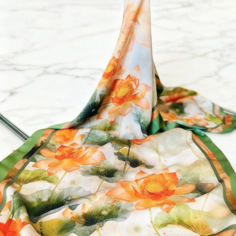 Khăn Choàng Chữ Nhật 2 Lớp 55x180cm 2S25LAB2B