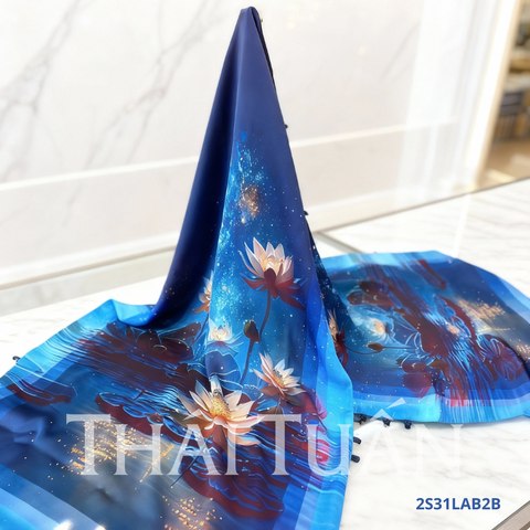 Khăn Choàng Chữ Nhật 2 Lớp 55x180cm 2S31LAB2B