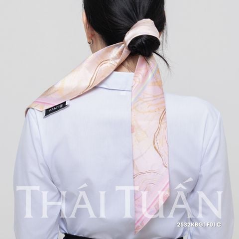 Khăn Choàng Nơ Chữ Nhật Cao Cấp 1 Lớp 12x88cm 2S32KBG1