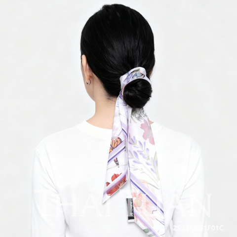 Khăn Choàng Nơ Chữ Nhật Cao Cấp 1 Lớp 12x88cm 2S33KBG1F01C