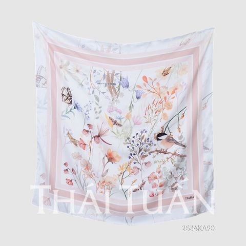 Khăn Choàng Vuông Cao Cấp 90x90cm 2S34KA90