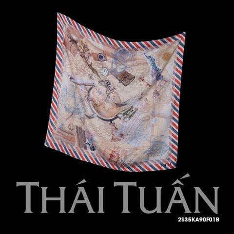 Khăn Choàng Vuông Cao Cấp 90x90cm 2S35KA90