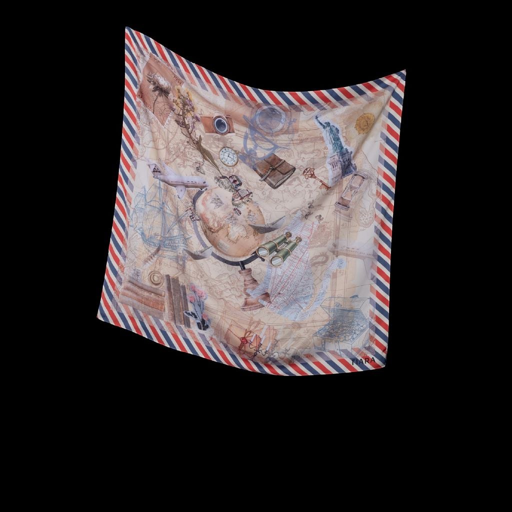 Khăn Choàng Vuông Cao Cấp 90x90cm 2S35KA90
