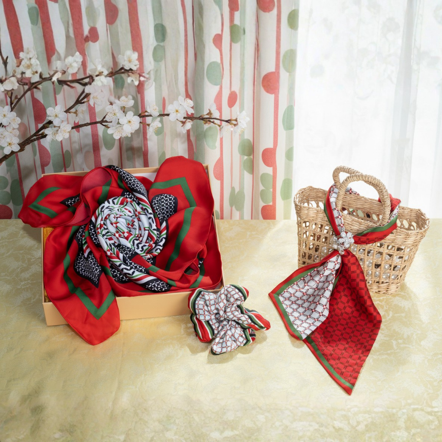 Combo Khăn Choàng Cao Cấp Thái Tuấn 2S37NA75