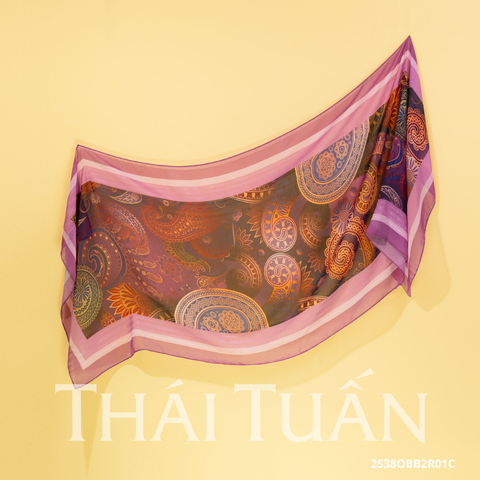 Khăn Choàng Chữ Nhật In Cao Cấp 55x180cm 2S38OBB2R01C