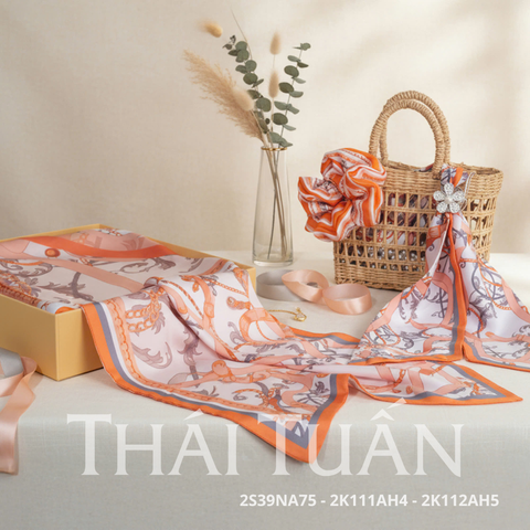 Combo Khăn Choàng Cao Cấp Thái Tuấn 2S39NA75