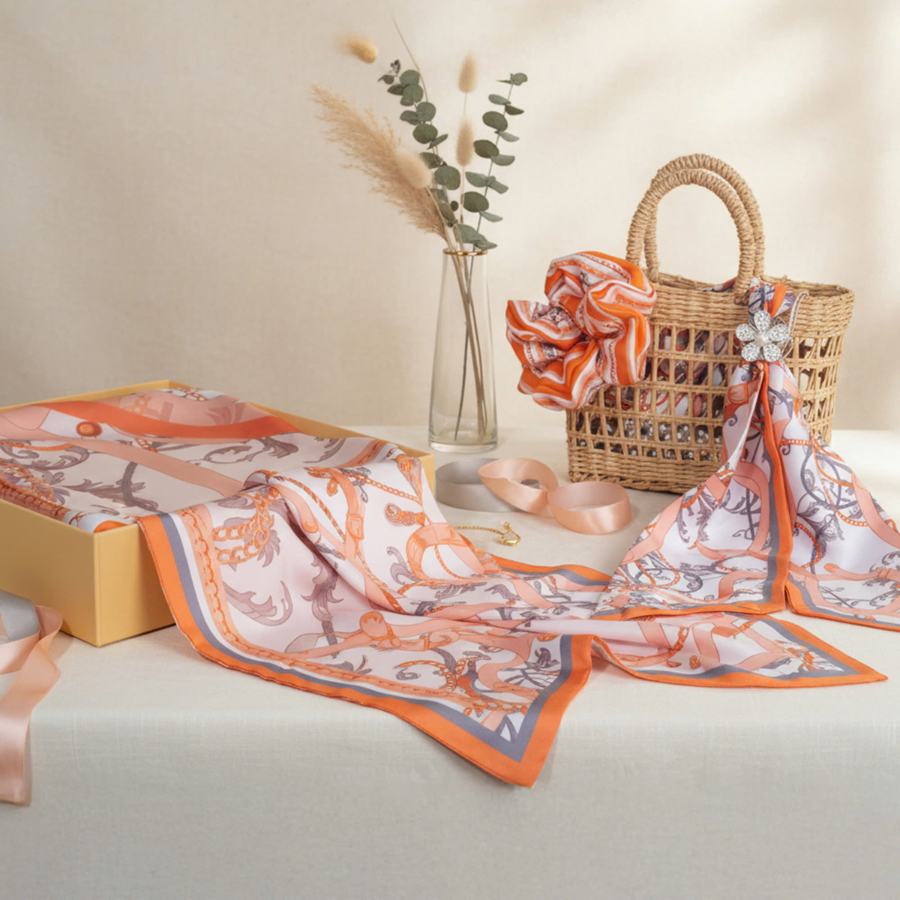 Combo Khăn Choàng Cao Cấp Thái Tuấn 2S39NA75