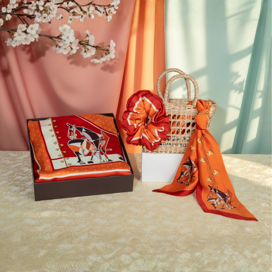 Combo Khăn Choàng Cao Cấp Thái Tuấn 2S41NA75