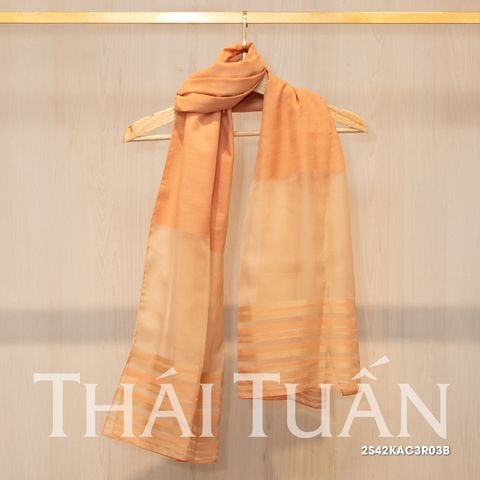 2S42KAC3R03B Khăn Choàng Chữ Nhật Cao Cấp 1 Lớp 75x180 cm