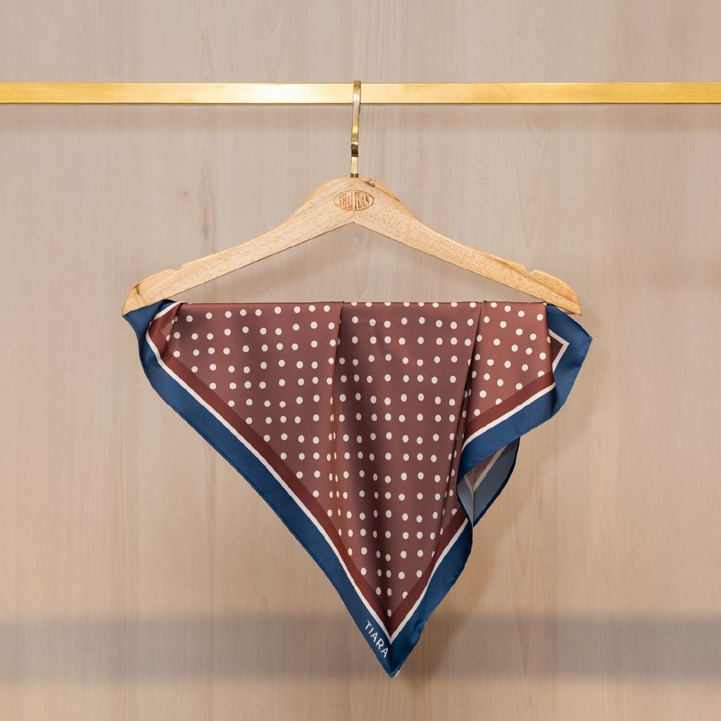 Khăn Choàng Vuông Cao Cấp 1 Lớp 45x45cm 2S46KA45F01B