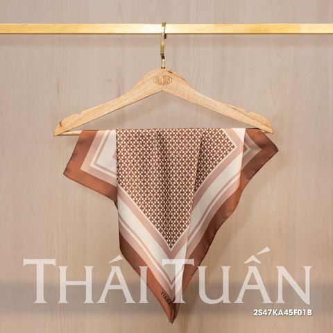 Khăn Choàng Vuông Cao Cấp 1 Lớp 45x45cm 2S47KA45F01B