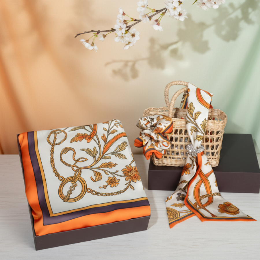 Combo Khăn Choàng Cao Cấp Thái Tuấn 2S47NA75