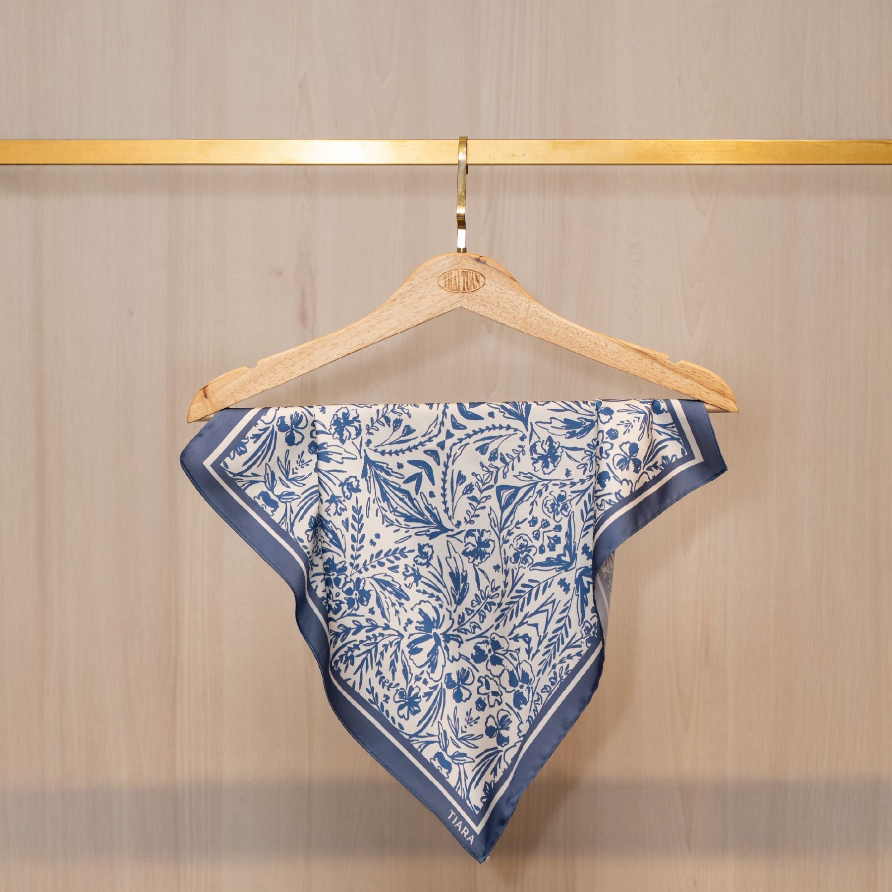 Khăn Choàng Vuông Cao Cấp 1 Lớp 45x45cm 2S52KA45F01B