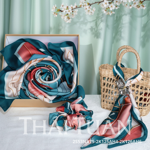 Combo Khăn Choàng Cao Cấp Thái Tuấn 2S53NA75