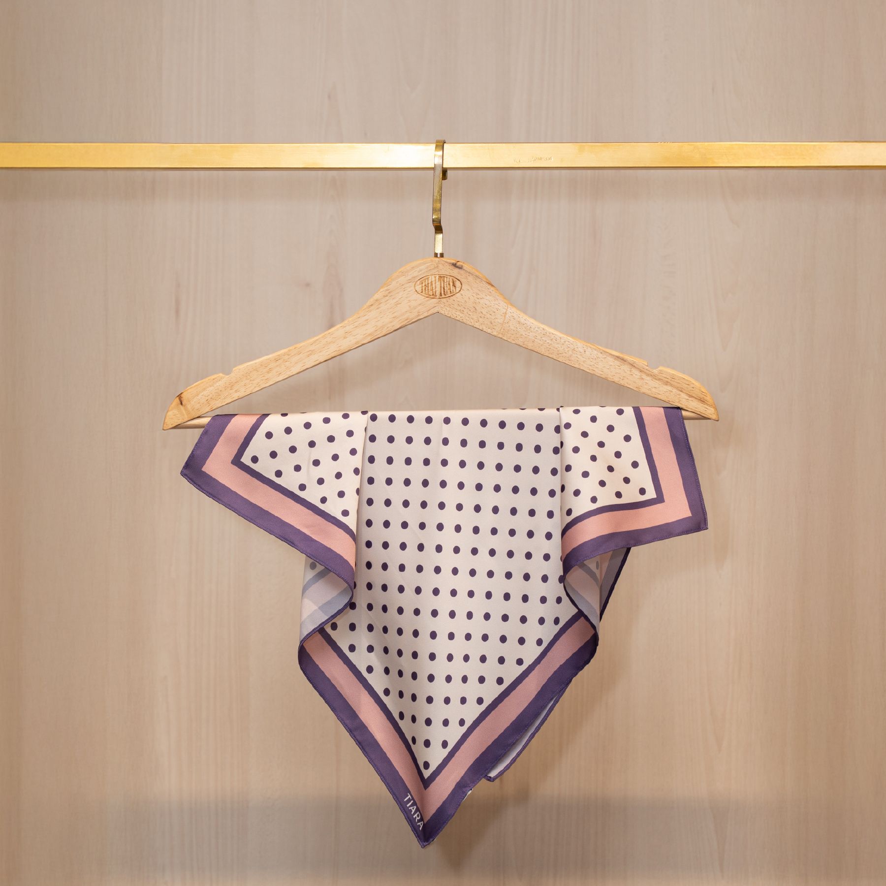 Khăn Choàng Vuông Cao Cấp 1 Lớp 45x45cm 2S54KA45F01B