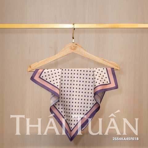 Khăn Choàng Vuông Cao Cấp 1 Lớp 45x45cm 2S54KA45F01B