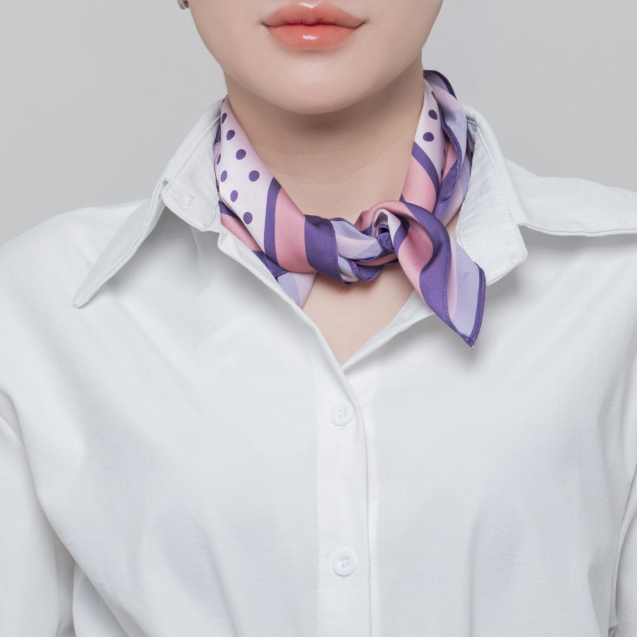 Khăn Choàng Vuông Cao Cấp 1 Lớp 45x45cm 2S54KB45F01C