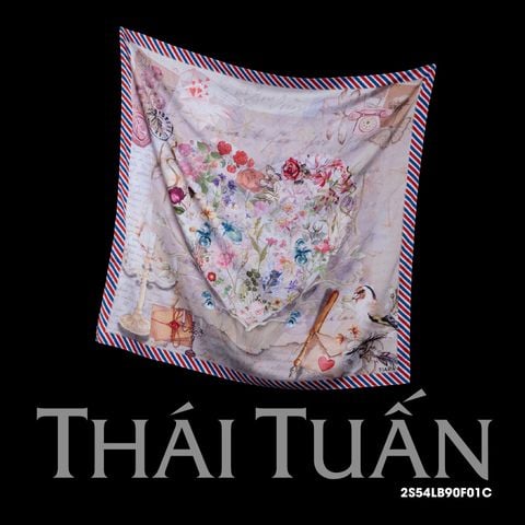 Khăn Choàng Vuông Cao Cấp 45x45cm 2S54LB90