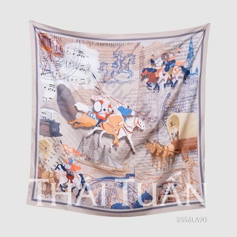 Khăn Choàng Vuông Cao Cấp 90x90cm 2S58LA90