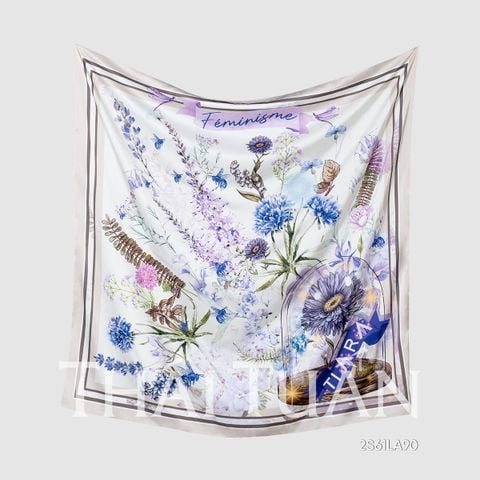 Khăn Choàng Vuông Cao Cấp 90x90cm 2S61LA90