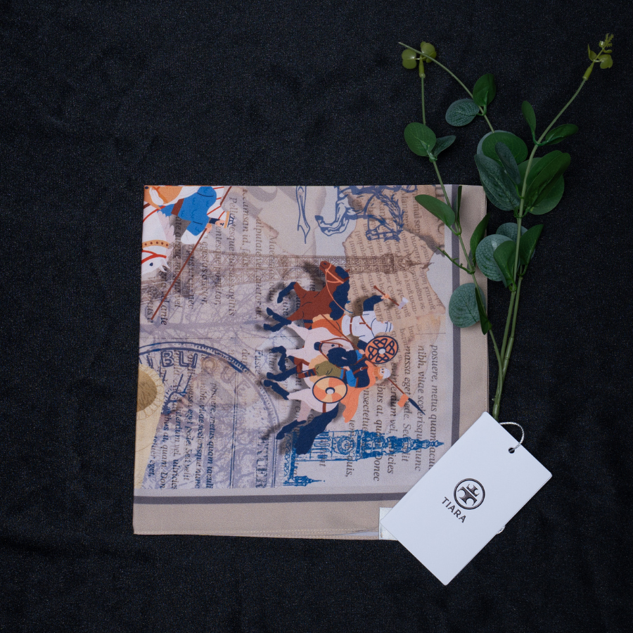 Khăn Choàng Vuông Cao Cấp 45x45cm 2S68LA45