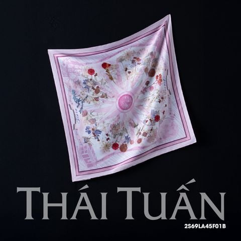 Khăn Choàng Vuông In Họa Tiết 45x45cm 2S69LA45F01B
