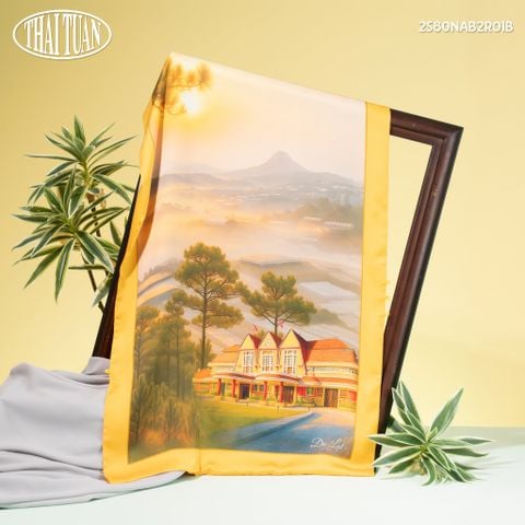 Khăn Choàng Chữ Nhật In 2 Lớp Cao Cấp 55x180cm 2S80NAB2R01