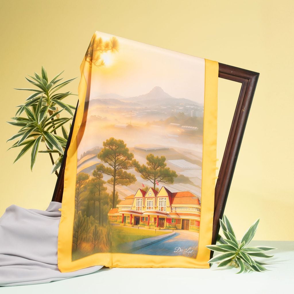 Khăn Choàng Chữ Nhật In 2 Lớp Cao Cấp 55x180cm 2S80NAB2R01