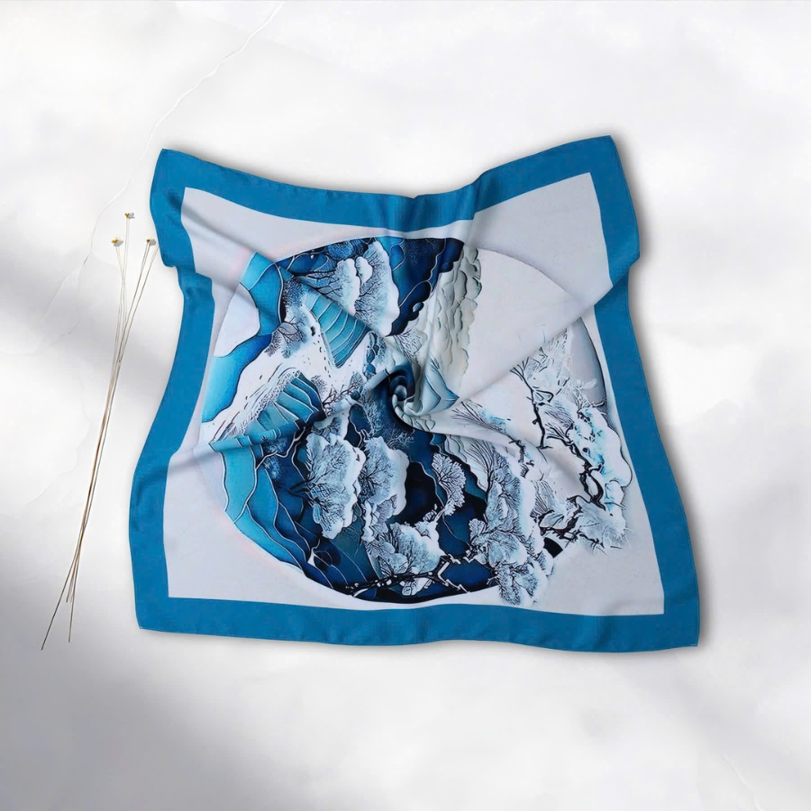 Khăn Choàng Vuông 1 Lớp 56x56cm 2S85HA56