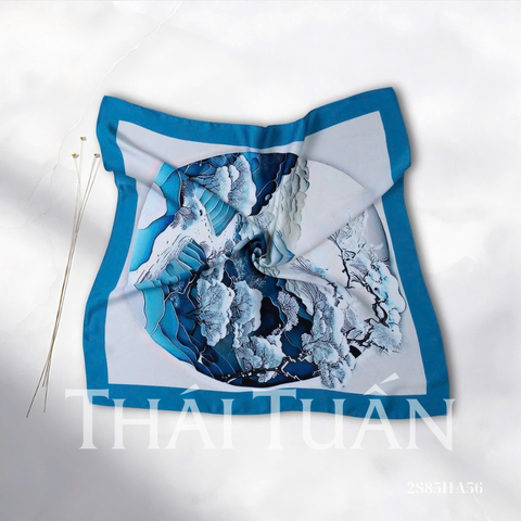 Khăn Choàng Vuông 1 Lớp 56x56cm 2S85HA56